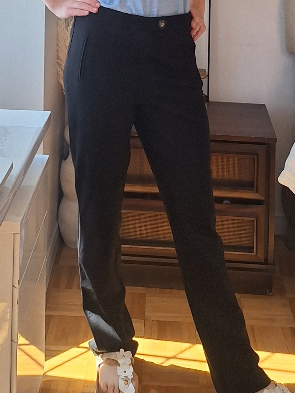 Jules & Leopold Black Women's Trousers